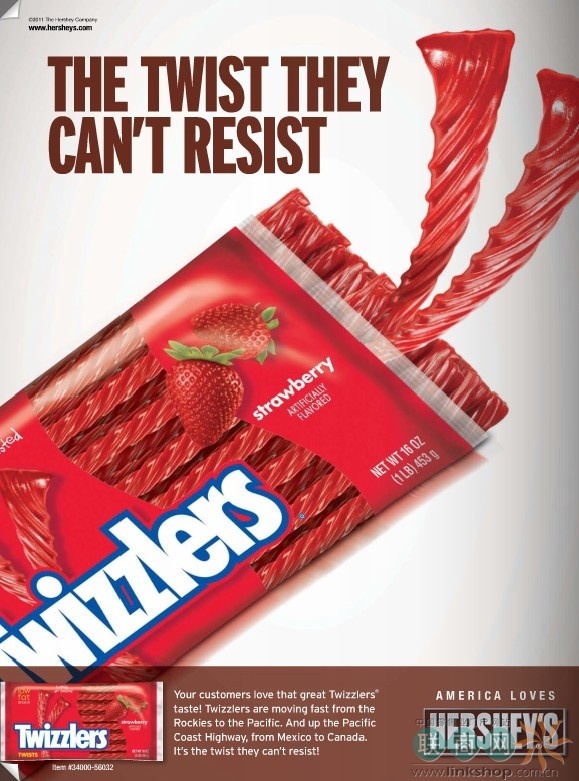 爱上美国超市杂志中的食品平面广告(赞)