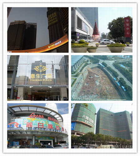 江北购物商圈现有40万平体量